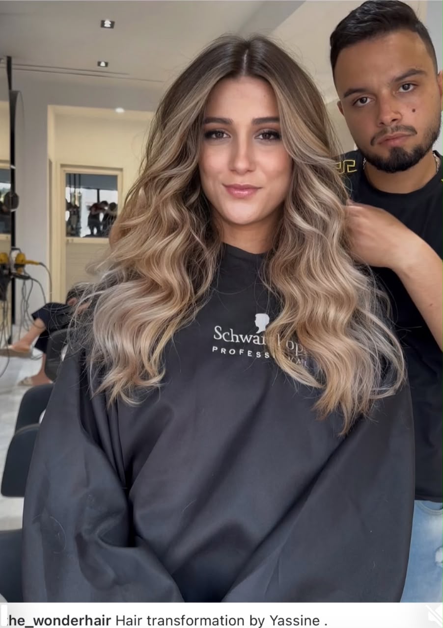 Transformation blond miel