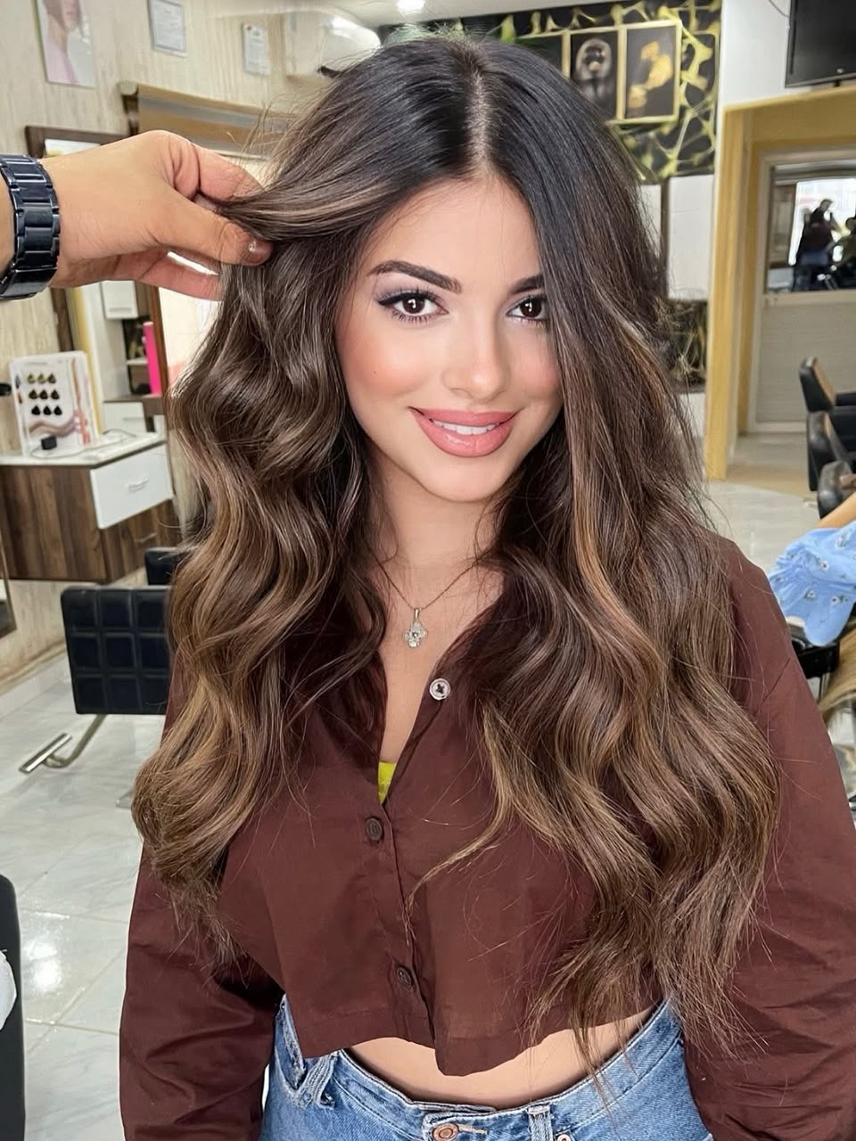 Balayage sable et miel